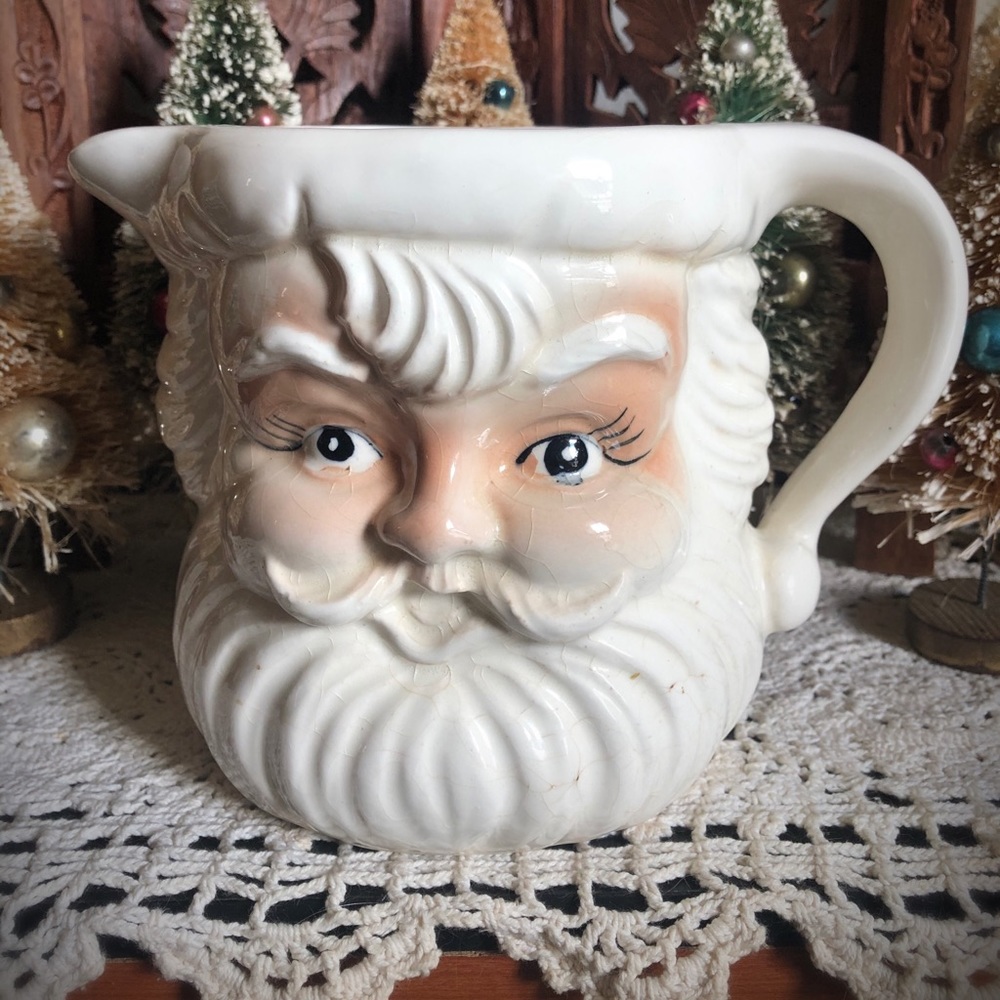 Vintage Santa Pitcher Mug